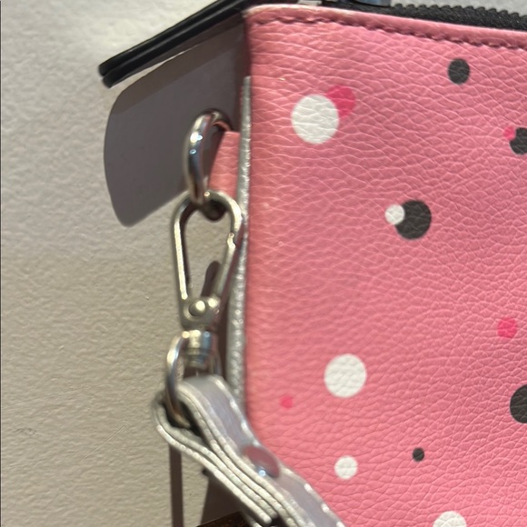 Hello Kitty Pink and Silver Wristlet - Picture 3 of 6